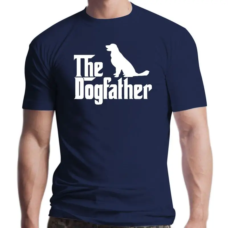 

Новая футболка Dogfather, золотой ретривер, лабрадор, собака, владелец, подарок, футболка FA-0134
