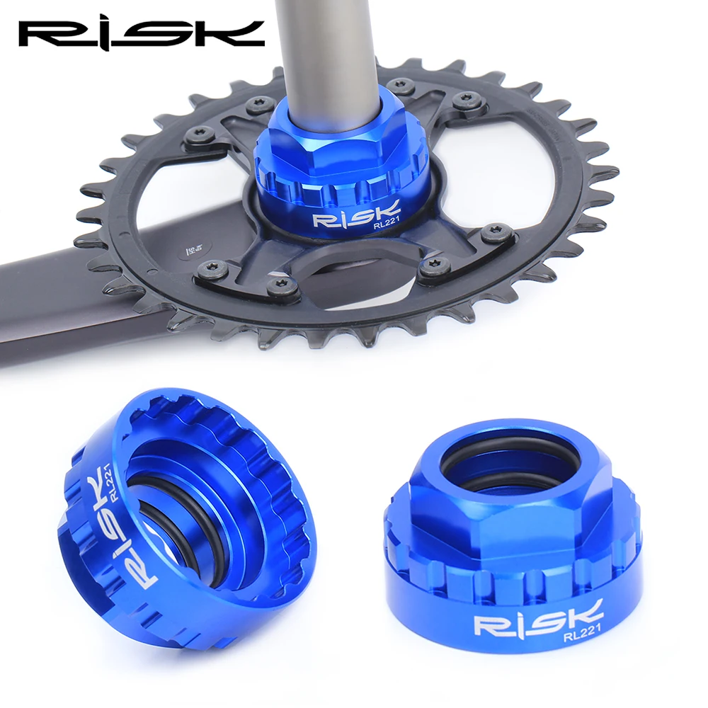 

RISK Bicycle 12S Chainring Lock Ring Adapter Removal Tool Direct Mount Chainring Installation Tools For M7100 M8100 M9100