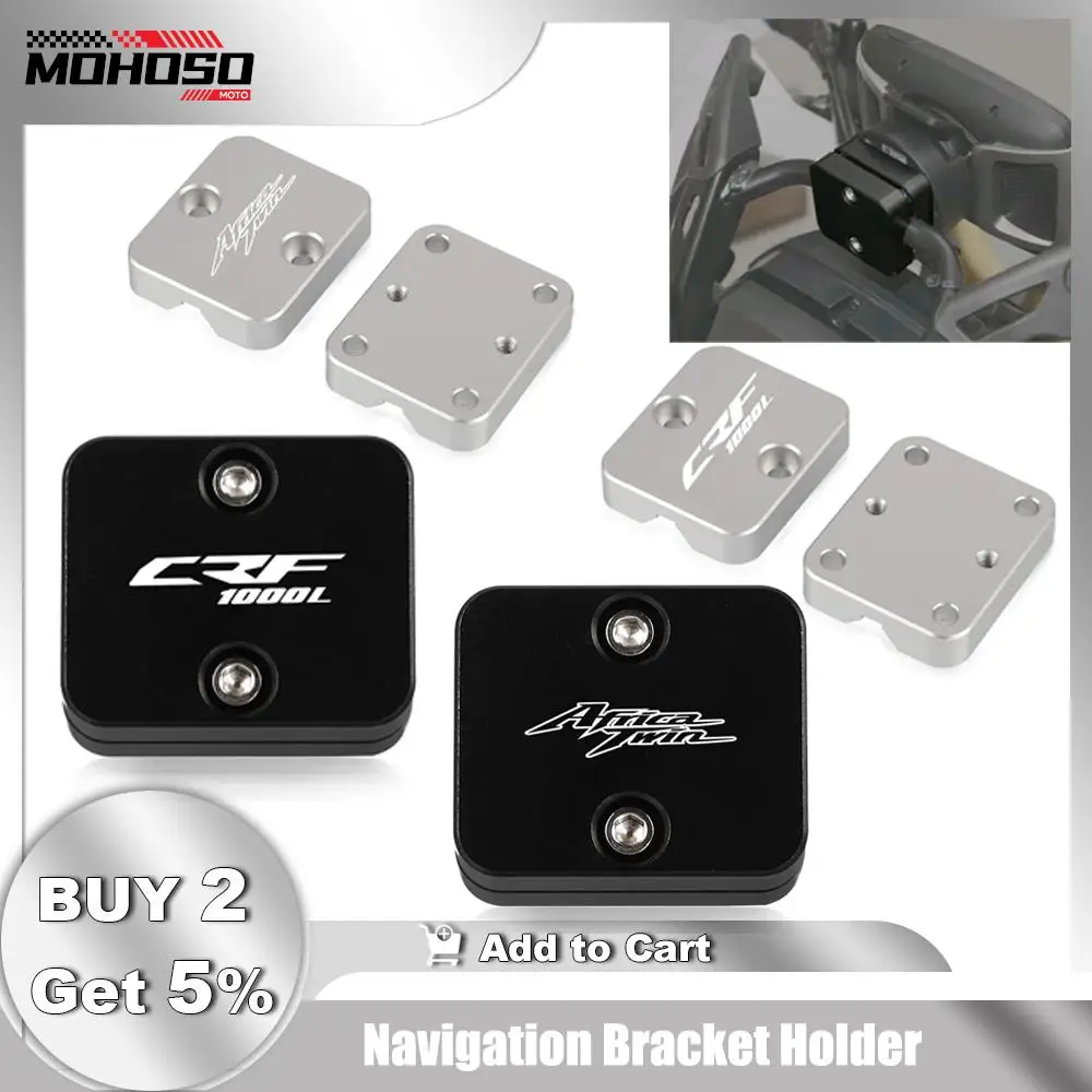 

For Honda CRF 1000L Africa Twin 2013-2020 2019 2018 2017 2016 2015 2014 Navigation Holder with Bracket over the speedometer
