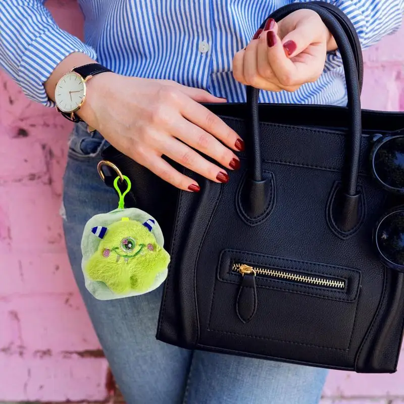 Милый мультяшный кошелек для монет брелок детские плюшевые кошельки плюшевый