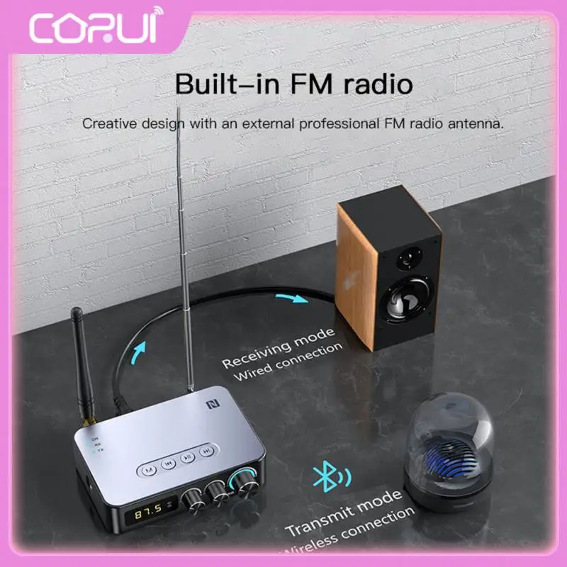 

Foldable Wireless Adapter 5.1 Audio Receiver Music Nfc Touch 3d Surround Stereo With Mic U Disk Play New Transmitter