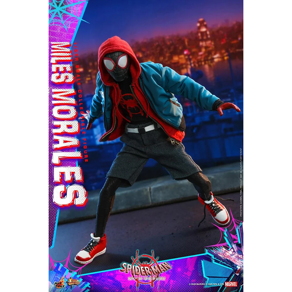 HOTTOYS Оригинал 1/6 MMS567 майль Моралес Человек-паук: в паук-стик Подлинная
