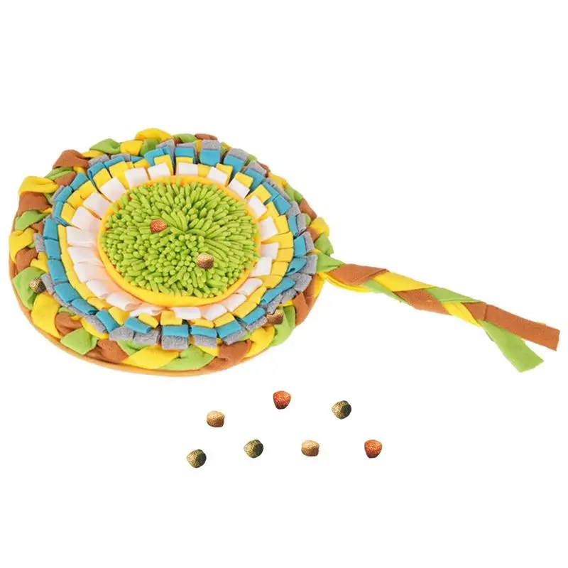 

Dog Snuffle Interactive Dog Toys Fun Crinkly Plush Dog Enrichment Toys Mental Stimulation Interactive Dog Food Mat