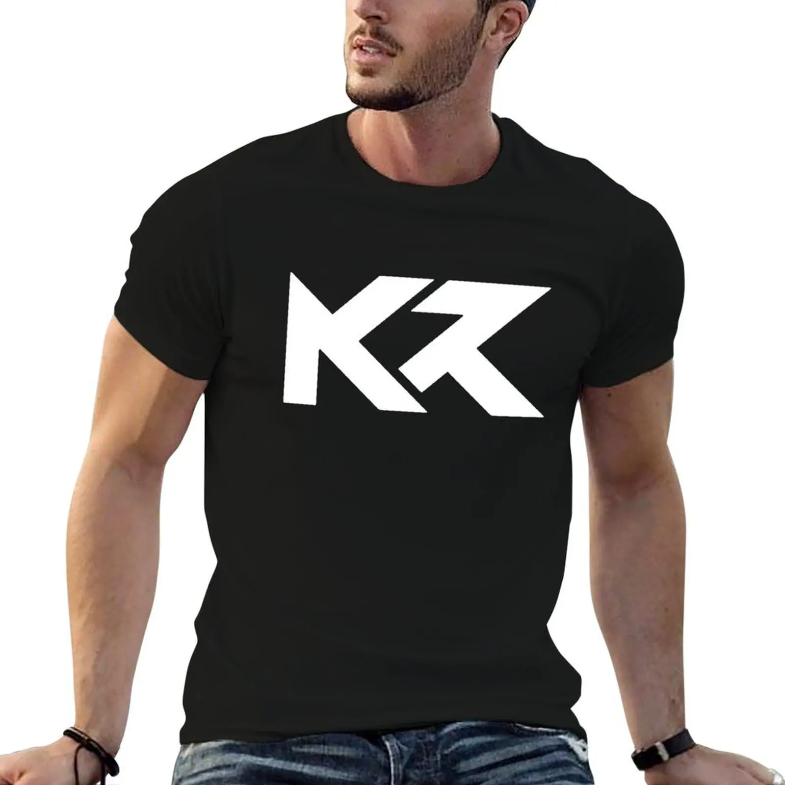 Фото Футболка с логотипом Ken Roczen Merch, футболка с принтом для повседневной носки №1