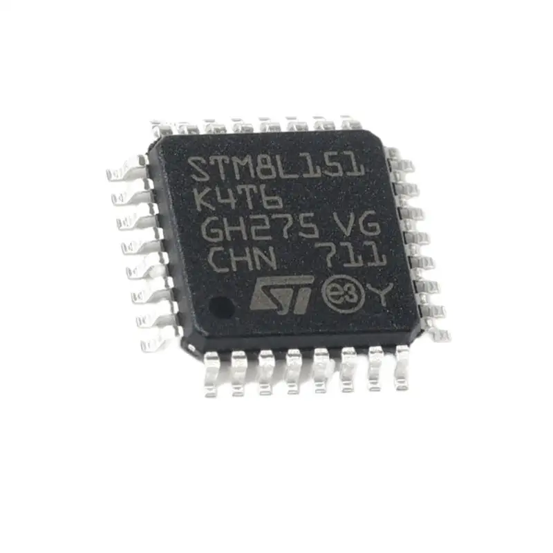 

Imported from STM8L151K4T6 LQFP32 16 MHZ / 16 KB flash 8-bit microcontroller MCU
