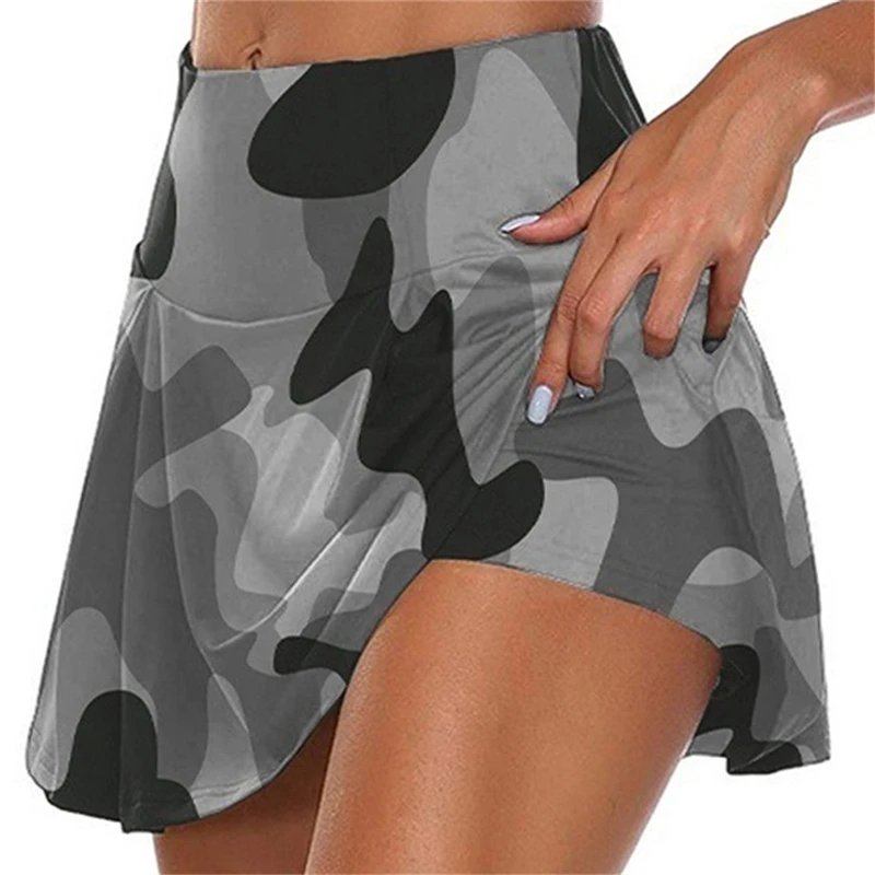 

Camouflage Skirt Shorts Women High Waist Jogger Short Pant Sports Fitness Short Sexy Summer Casual Printed Skirt Woman Clothing