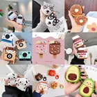 Силиконовый чехол Lucky Cat для наушников с Bluetooth для Airpods 1 2, Защитные Водонепроницаемые аксессуары для наушников Airpods Pro, чехол s