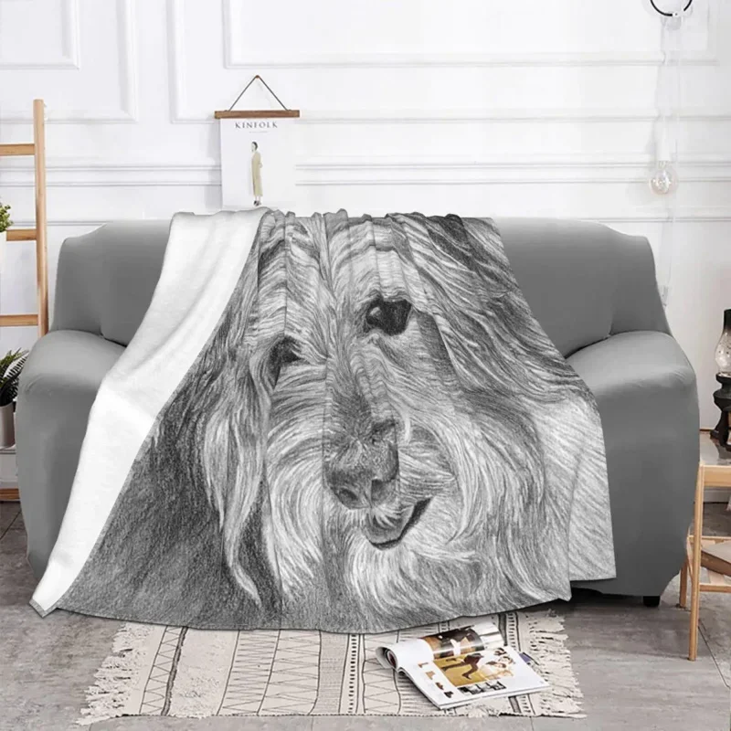 

Dog Animal Yorkshire Terrier Blankets Coral Fleece Plush Print Multi-Function Soft Throw Blanket For Bedding Outdoor Bedspread