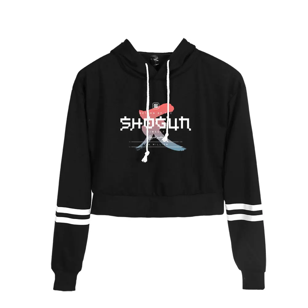 Новинка Модный женский короткий Свитшот Corykenshin Merch Return of The Shogun толстовки пуловер