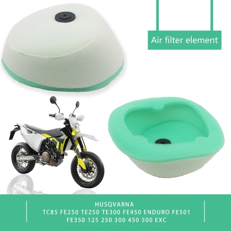

Motorcycle Air Filter Efficient Filtration Sponge Filter Suitable for 125 150 SX