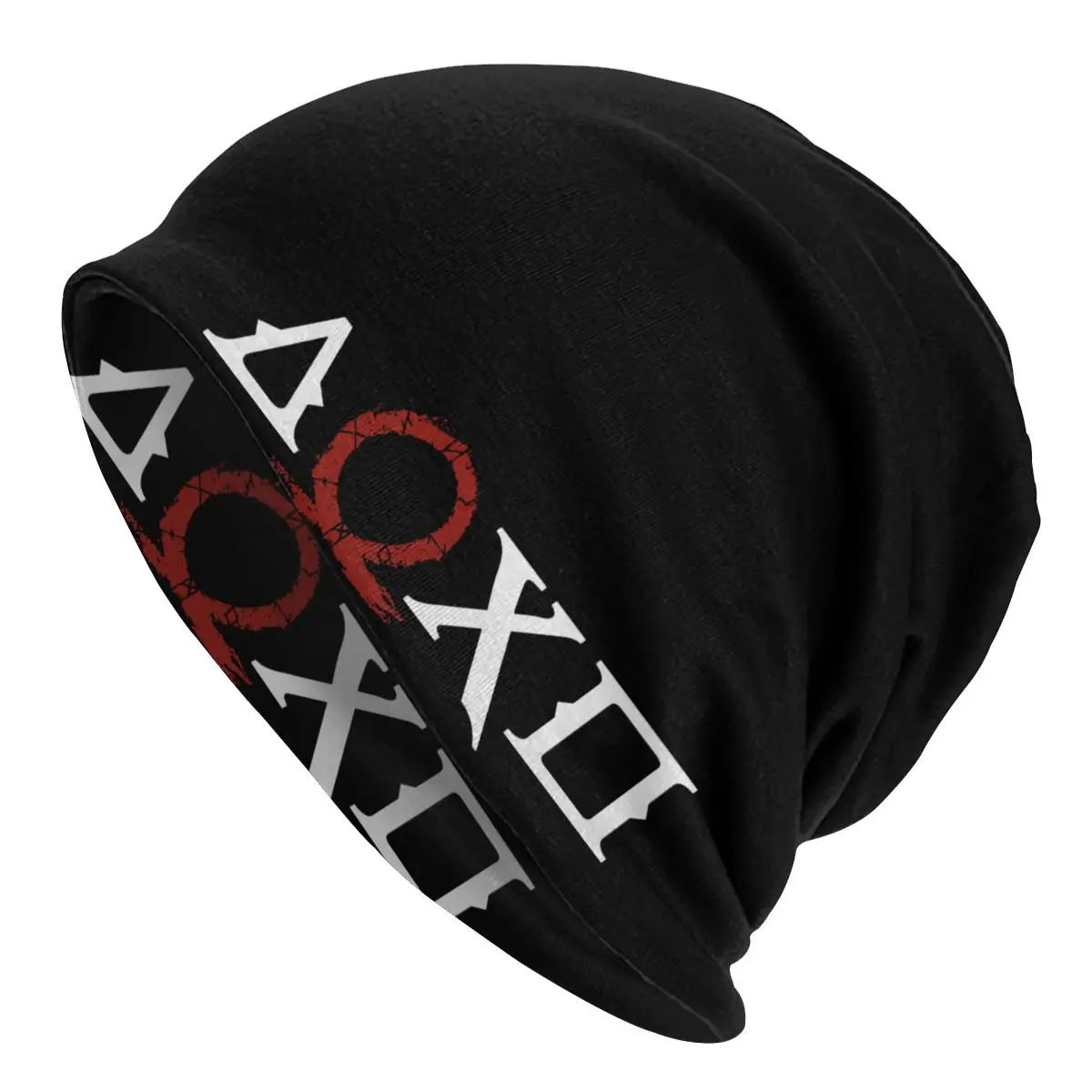 

Mythological Button Icons God Of War Action Adventure Game Bonnet Hat Knitted Hat Outdoor Skullies Beanies Hat Men's Women's Cap