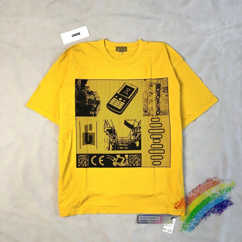 

OVERDYE CE CAVEMPT T Shirt Men Women 1:1 Best Quality T-shirt Tie Dye CAV EMPT C.E Tee Tops