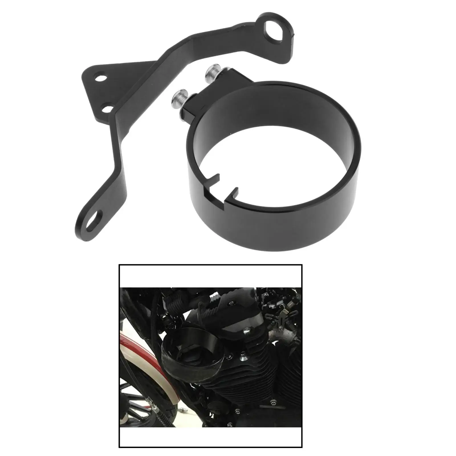 

Aluminum Speedometer Relocation Bracket Clamp for 883 2004