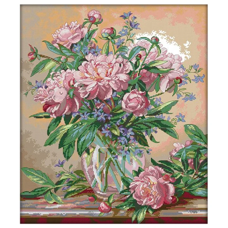 

Наборы для вышивки крестиком 14CT напечатанная ткань для вышивки наборы для вышивки простые модели для начинающих, искусство