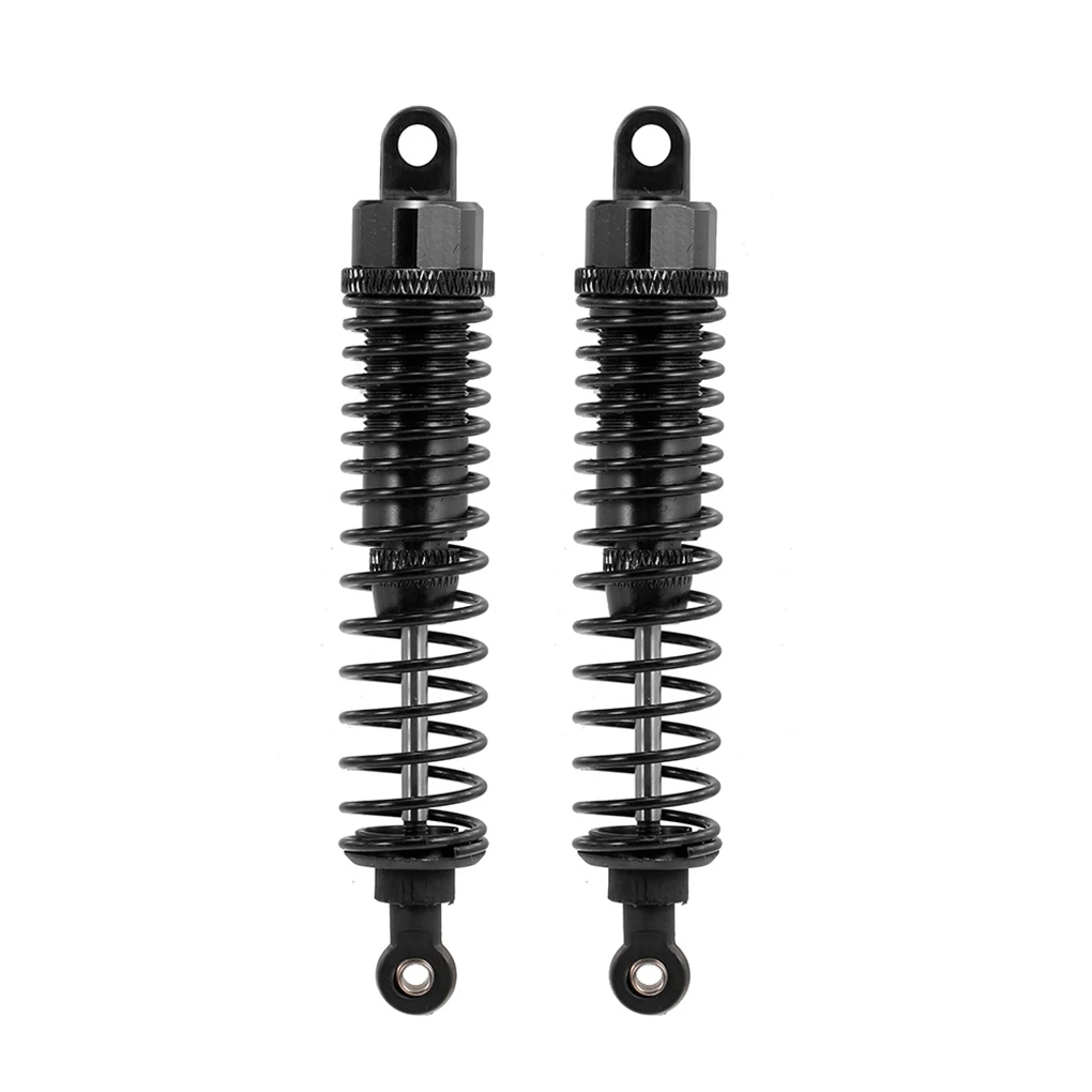 2PCS 1 10 Model Shock Absorber Spring Damper Shock-absorption Dampening Accessory Replacement for 1 R31 SCX10 AX10 60mm