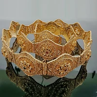 moroccan wedding metal belt kaftan belt long chain arabian dress waist chain bridal jewelry gift crystal rose pattern