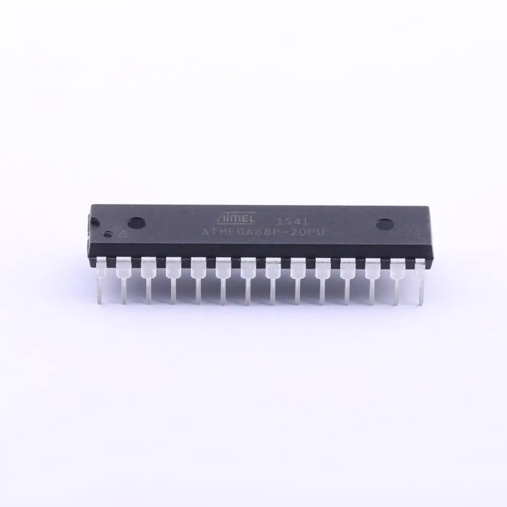 

MCU 8-bit ATmega AVR RISC 8KB Flash 3.3V/5V 28-Pin PDIP - Bulk ATMEGA88P-20PU