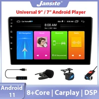 jansite universal car radio android 11 for nissan kia honda toyota vw multimedia video player autoradio carplay gps 79 qled