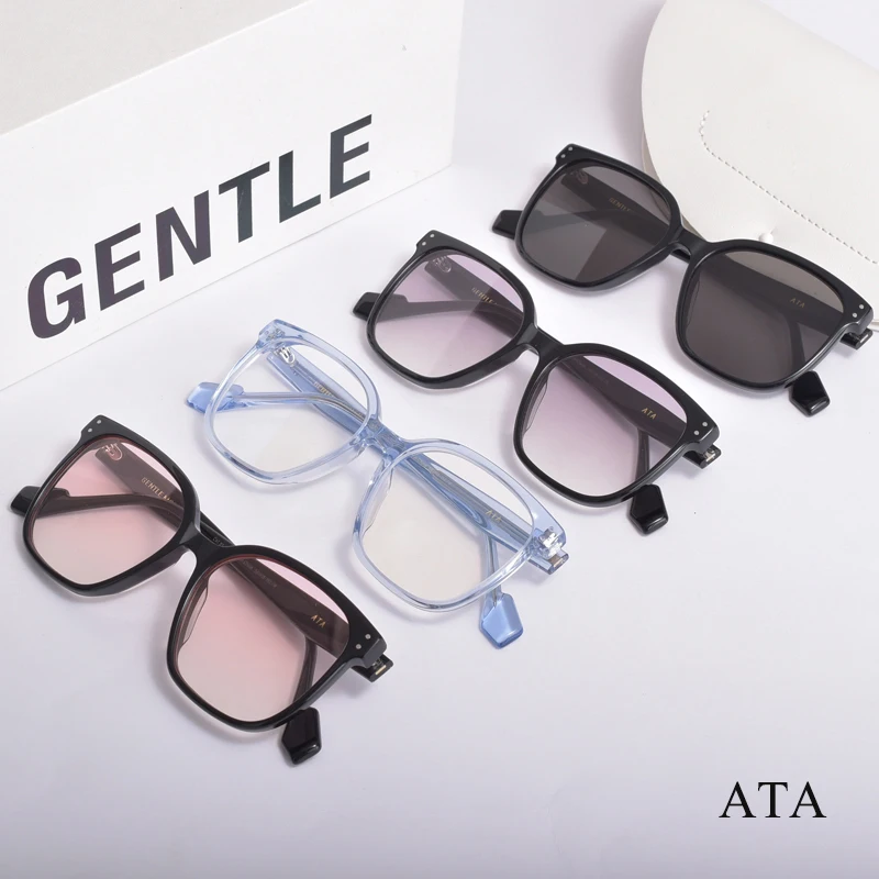 

GENTLE ATA women Sunglasses MONSTER Polarizing UV400 Lenses round Car Driving Sun glasses With Original LOGO