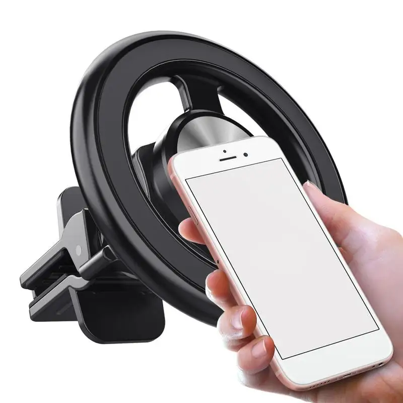 

Магнитный автомобильный держатель для телефона Модернизированный зажим для вентиляционного отверстия Автомобильный держатель для телефона с поворотом на 360 градусов магнитные автомобильные держатели для сотового телефона