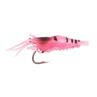 lure soft bait shrimp bait with hook fishing tackle artificial simulation bait freshwater saltwater bass trout catfish salmon