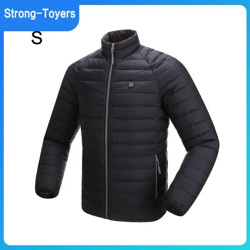 

Washable 3 Level Temperature Adjust USB Smart Fever Heated Warm Down Winter Warming Work Windproof Heating Clothe