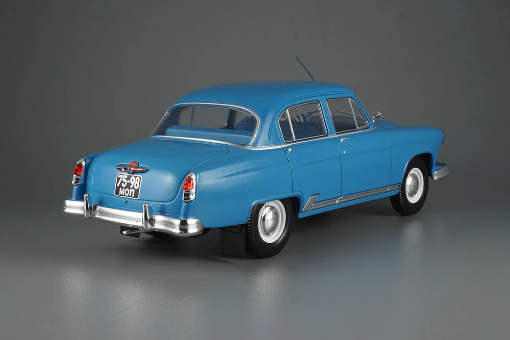 GORKY 21I VOLZHSKY CAR 1957 BLUE (USSR RUSSIAN) LEGENDARY SOVIET CARS #1 | ГОРЬКИЙ 21И ВОЛЖСКИЙ АВТОМОБИ Игрушки и