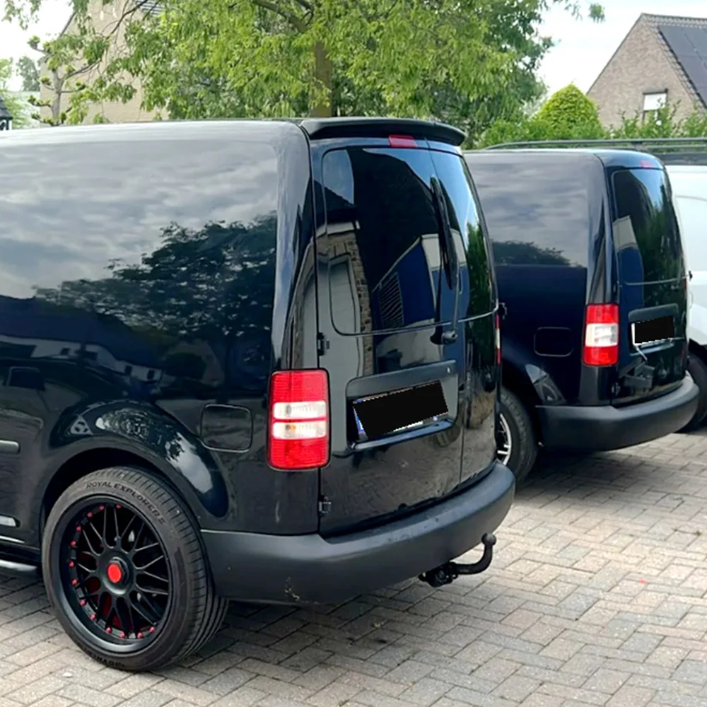 Фото Спойлер на крышку багажника для Volkswagen VW Caddy 2K 2KN MK3 MK4, накладка на заднюю дверь, 2005-2020 №3