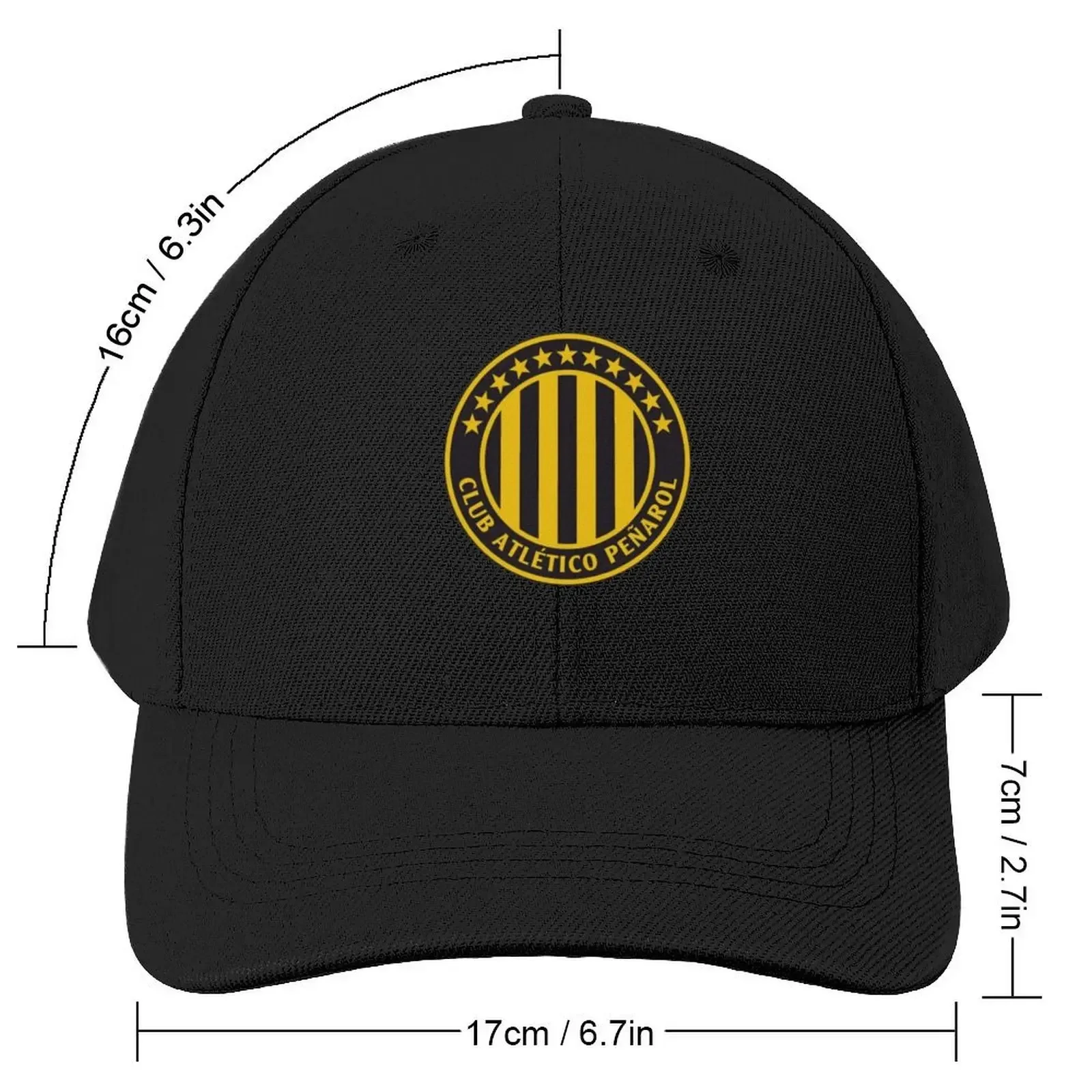 Фото Pe?arol CAP спортивный клуб Уругвай футбол мья Бейсбольная кепка Детская шляпа Пляжные мужские кепки Женские №2