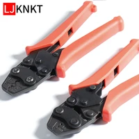 ratchet plier car auto copper ring terminal wire crimp connector bare cable crimping mini hand tool portable electric insulated