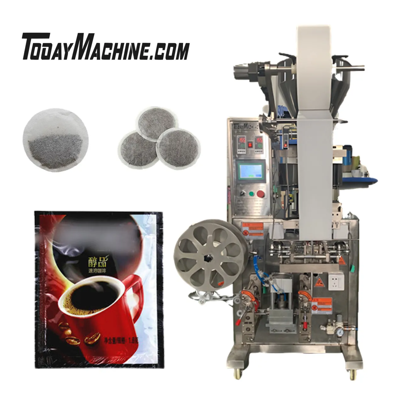 Автоматическая машина для упаковки внутреннего и внешнего мешка из