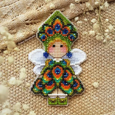 Набор для вышивки крестом XIUSPRING Магниты для холодильника