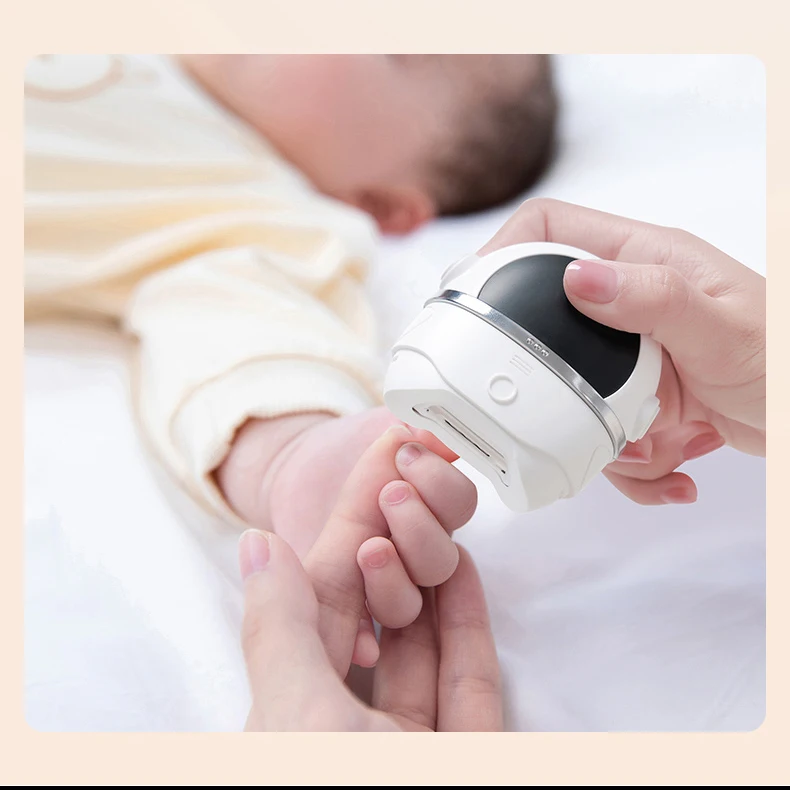 Машинка для стрижки ногтей электрическая умный триммер с ножницами удаления