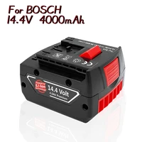 14 4v 4000mah li ion power tools battery packs replacement for bosch bat607 bat614