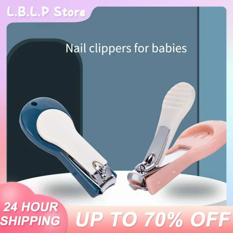 

Safety Baby Nail Clippers Clean Protective Cover Baby Nail Repair Anti-pinch Anti-pinch Nail Clippers Stainless Steel