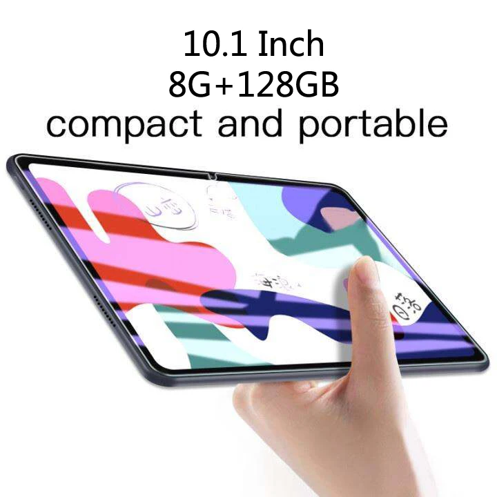 

2022 Android 10.0 Hot Sale 10.1 inch 8G+128GB Tablet Unicom Mobile 4G Call Android Tablet PC New Support ZOOM Support Netflix