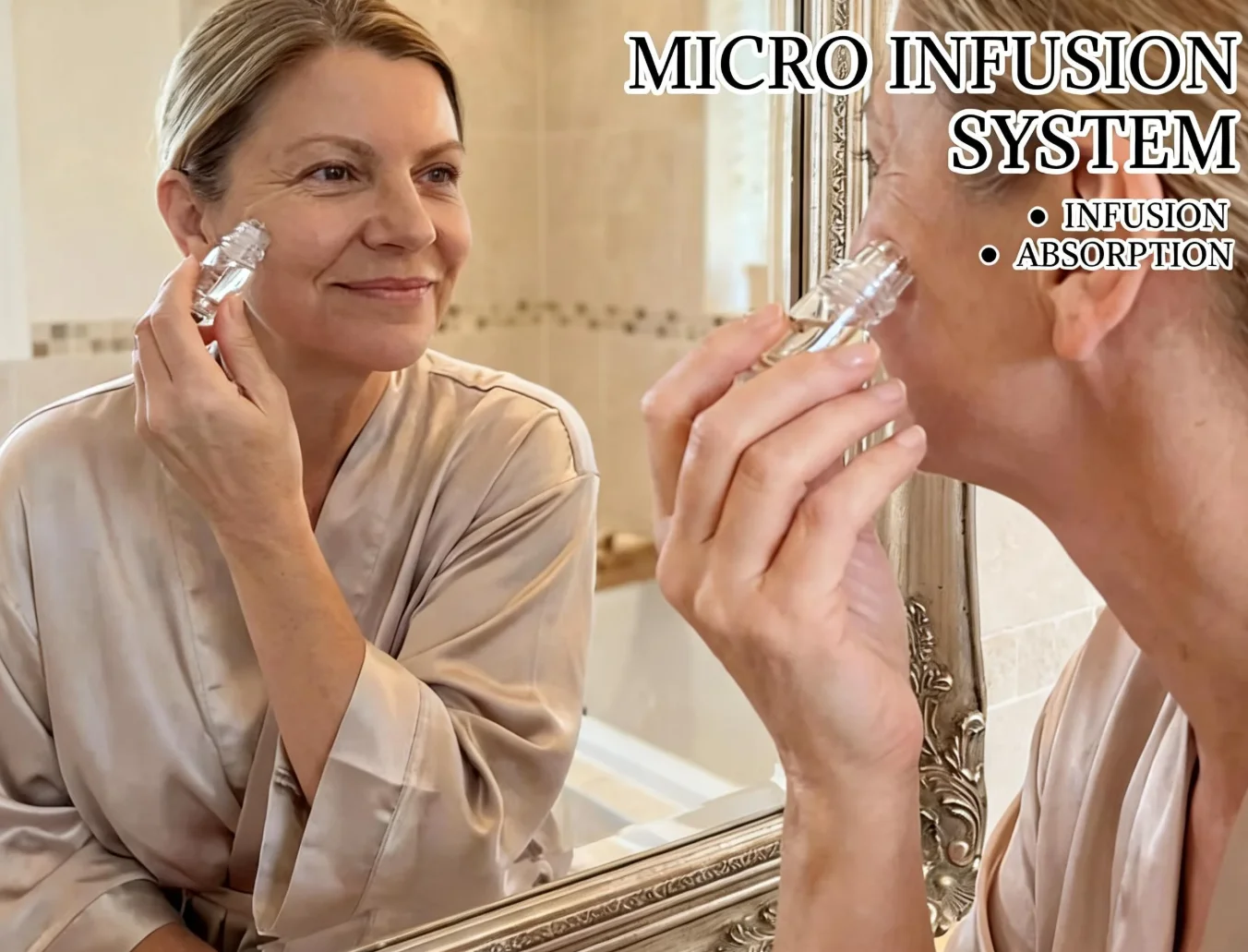 Фото Набор сывороток для микропилинг-инфузии Radiant Flawless Skin 2026 - Домашняя система для ухода за кожей лица, косметический инструмент для ухода за кожей |   Игла 0,25 мм №1