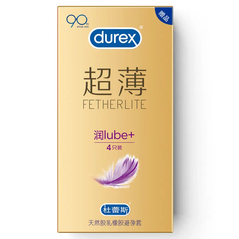 Ультратонкие презервативы Durex из натурального латекса со смазкой |