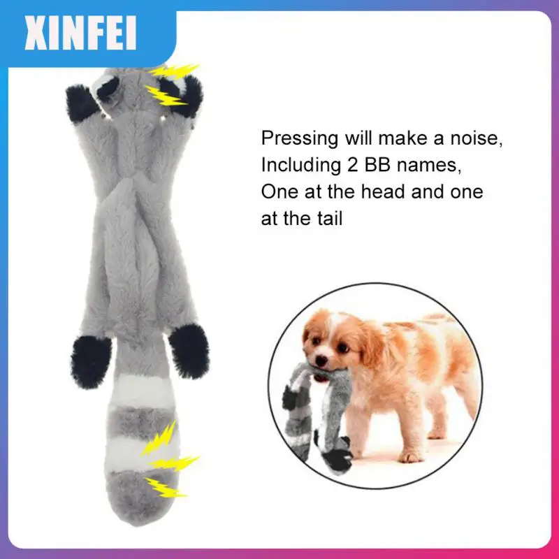 

Durable Puppy Dog Toy Stuffingless Plush Toy For Small Dogs Teeth Grinding Simulated Animal Plush Squeaky Dog Chew Toy Squeak