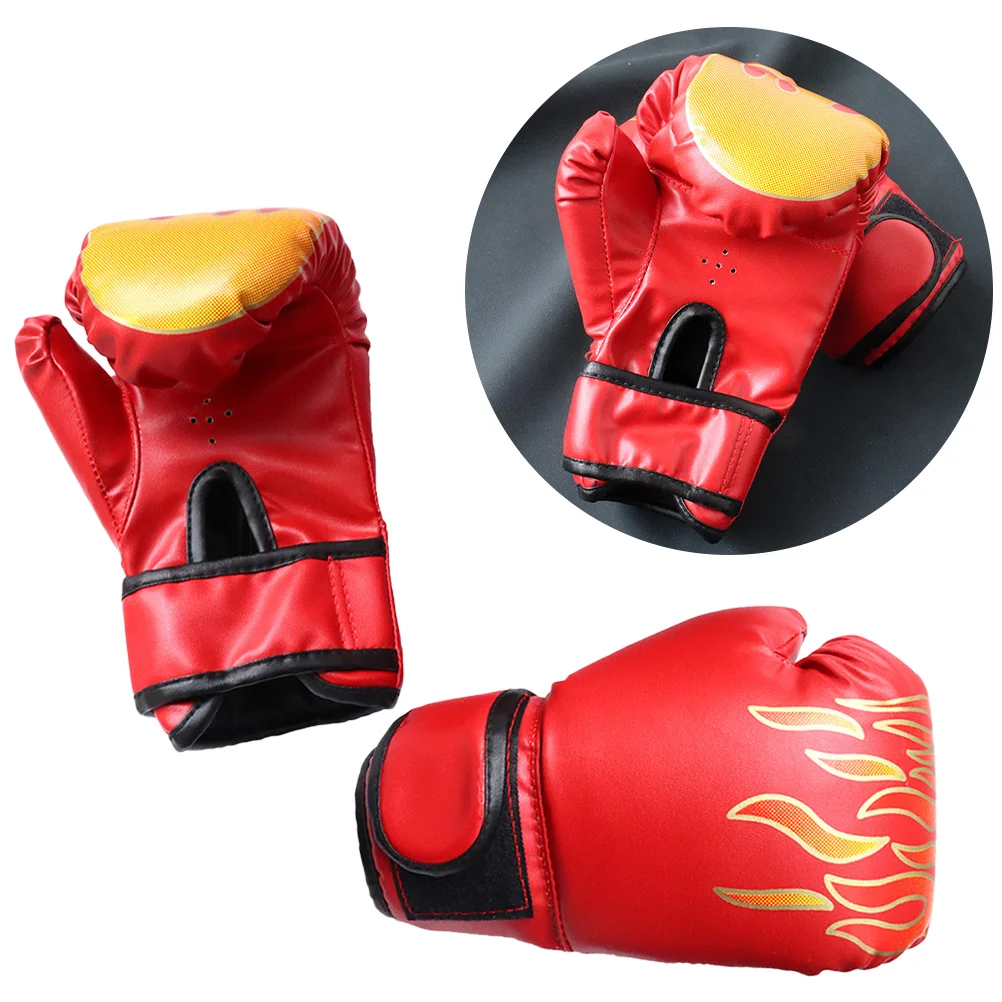 

1 Pair of Thai Glove Children Boxing Glove Toddler Kickboxing Glove Sparring Glove for Practicing