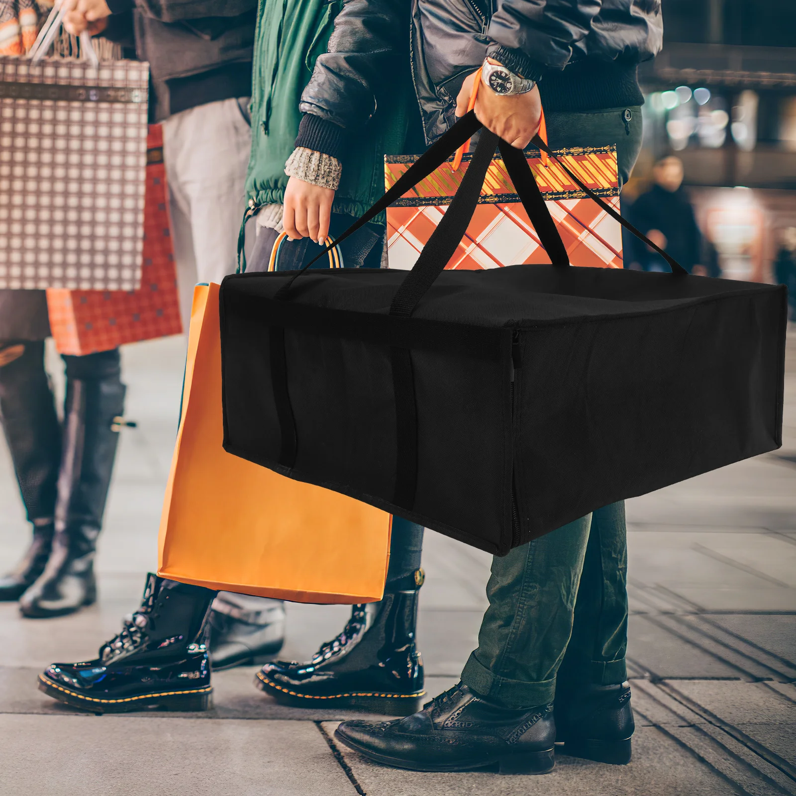 Изолирующая Сумка для пиццы Разогреватель еды мужские сумки вместительный