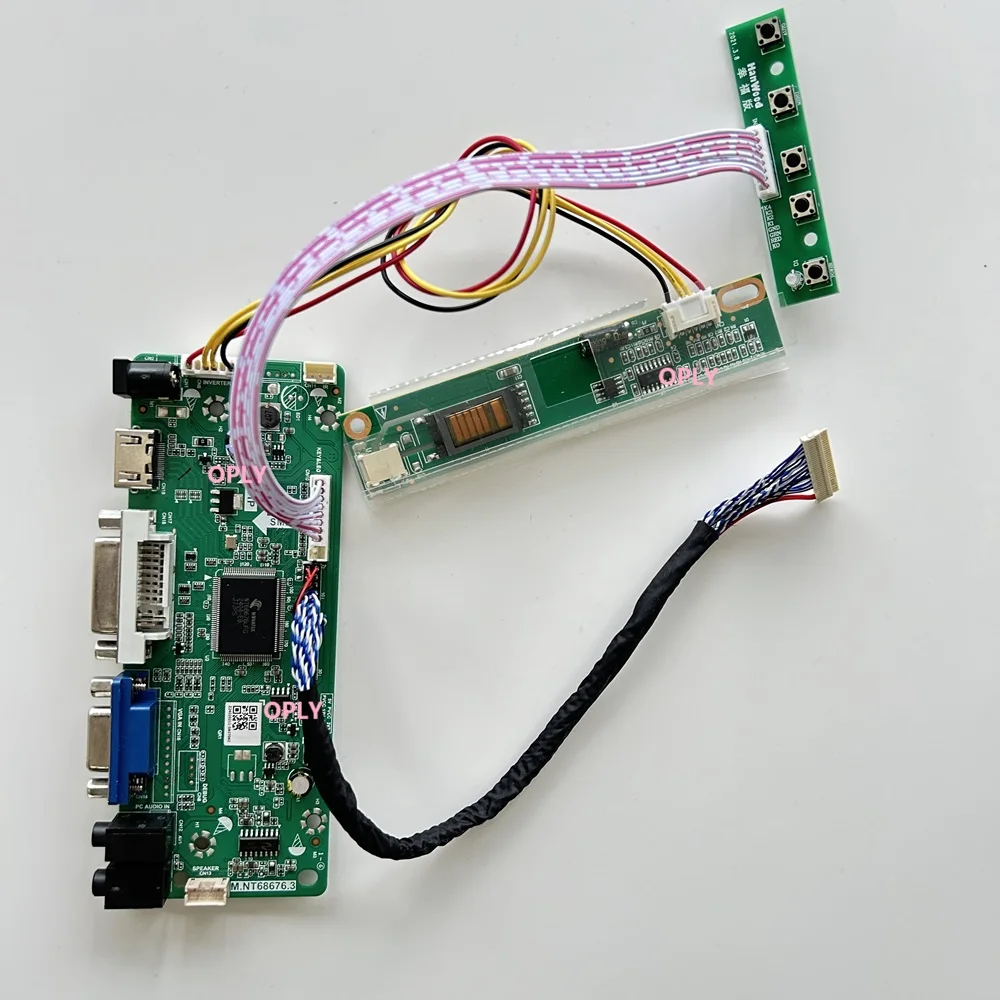 Плата контроллера HDMI-совместимый DVI VGA для LQ164M1LD4C LQ164M1LD4A LQ164M1LD4D 1920X1080 ЖК-панель
