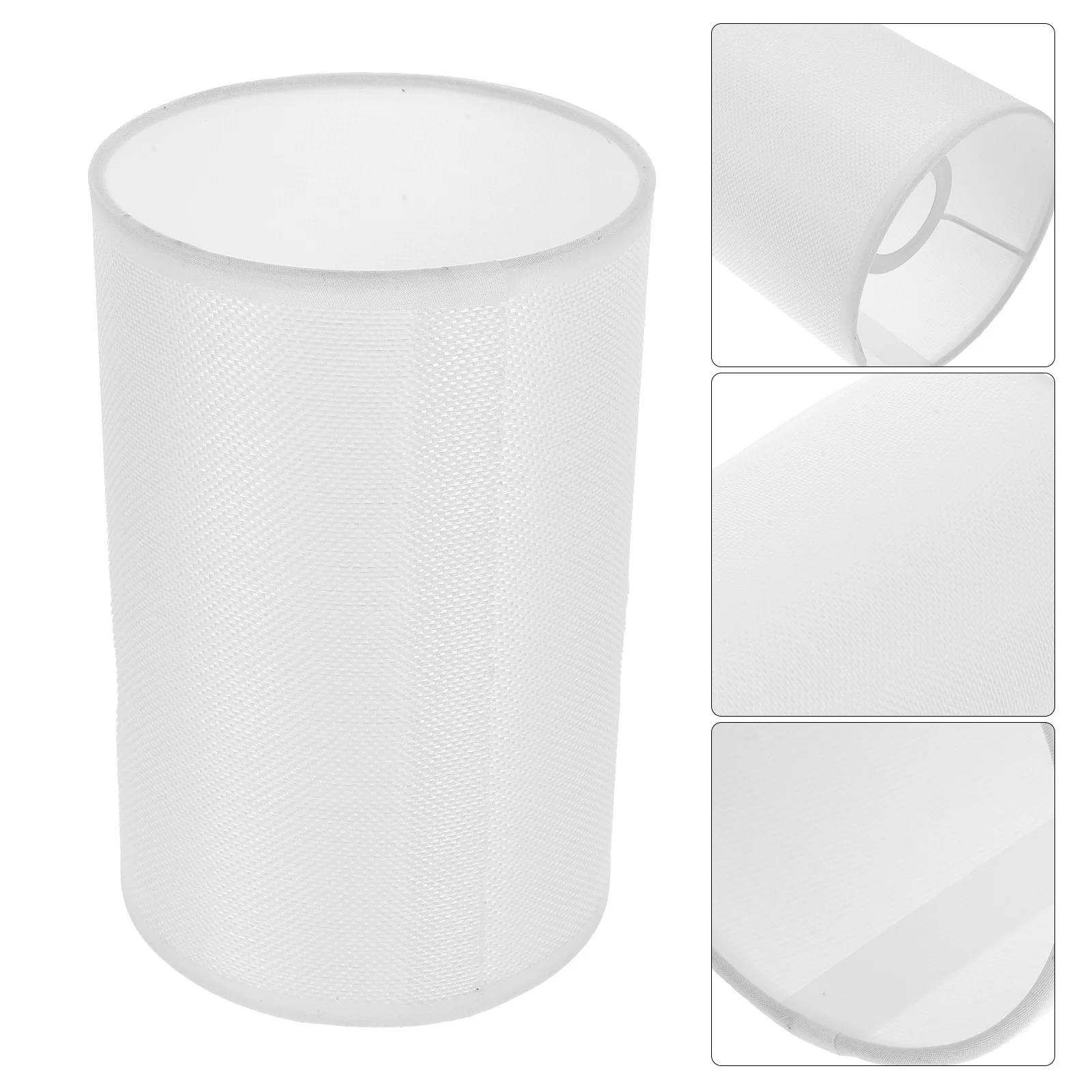 

Fabric Lampshade Chimney Cloth Decor Light Table Protective Cover Protector Hotel