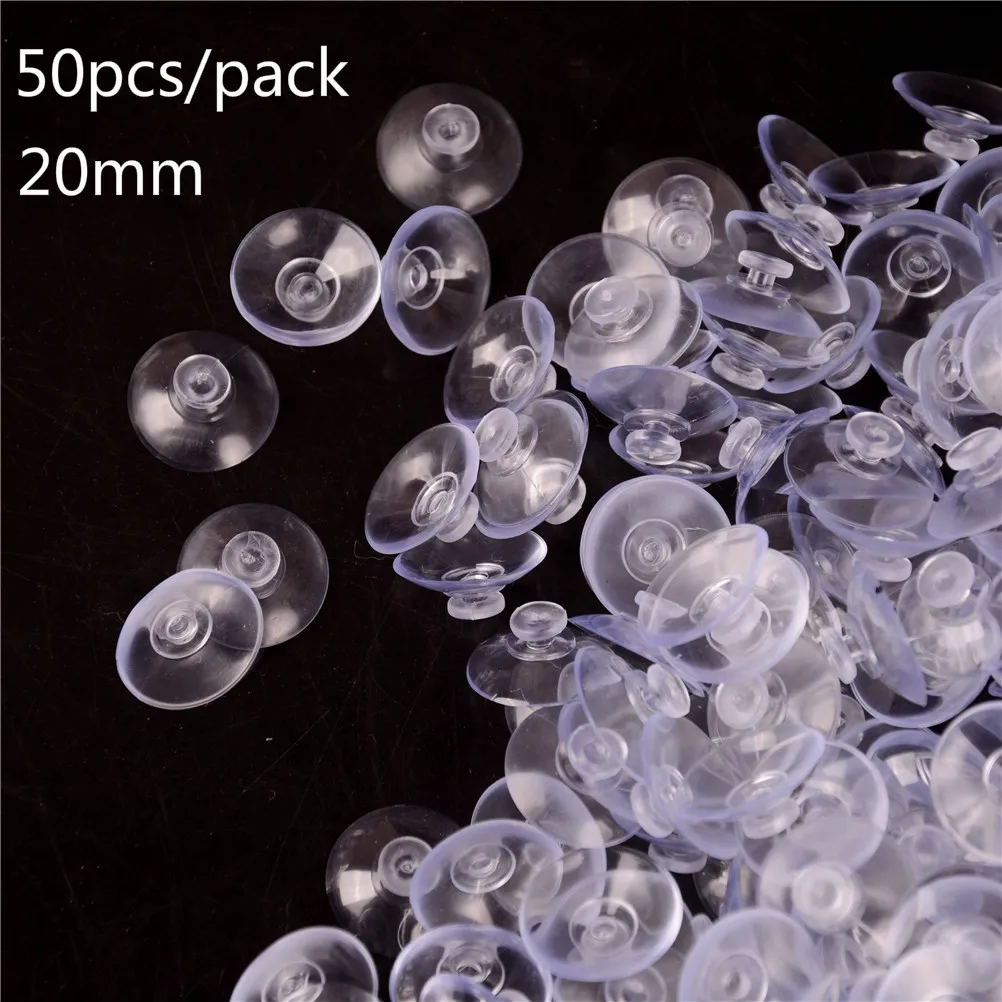 

Hig-end Clear Sucker Suction Cups Mushroom Head Suckers Cup Button Transparent
