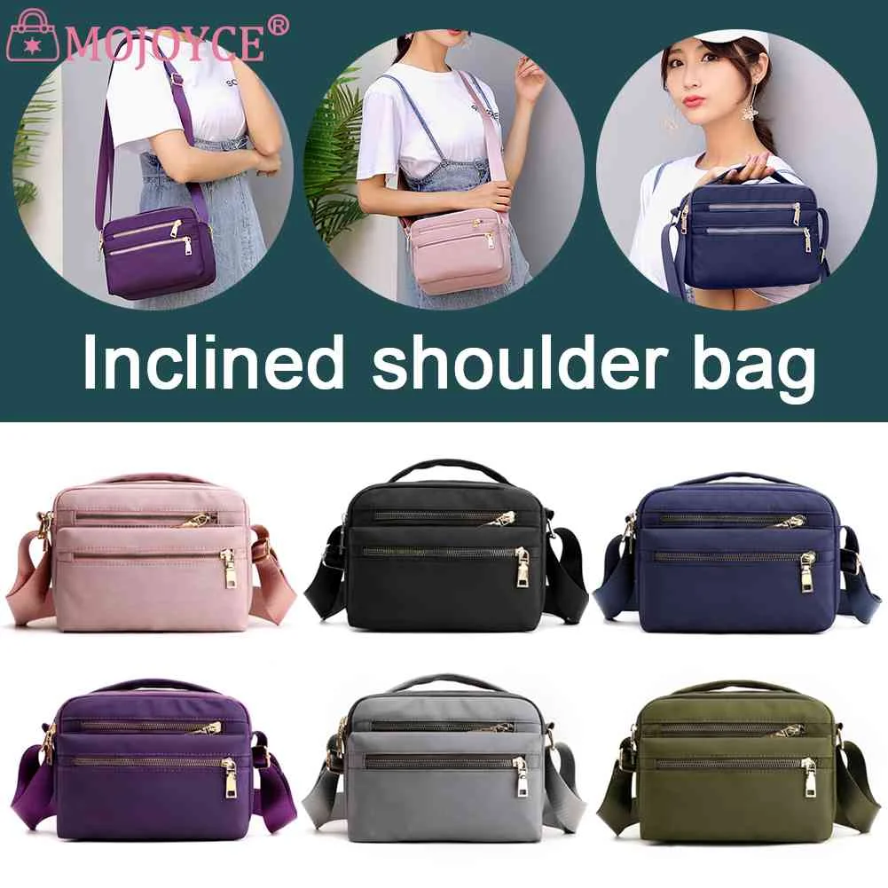 

Женские сумки с несколькими карманами, повседневные женские сумки-мессенджеры, модная Регулируемая сумка через плечо с защитой от кражи дл...