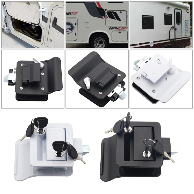 

Yachts Motorhome-Camper Car Push Lock RV Caravan-Boat Motor Home Cabinet Drawer Latch Button Lock For Furniture Hardware 40GF