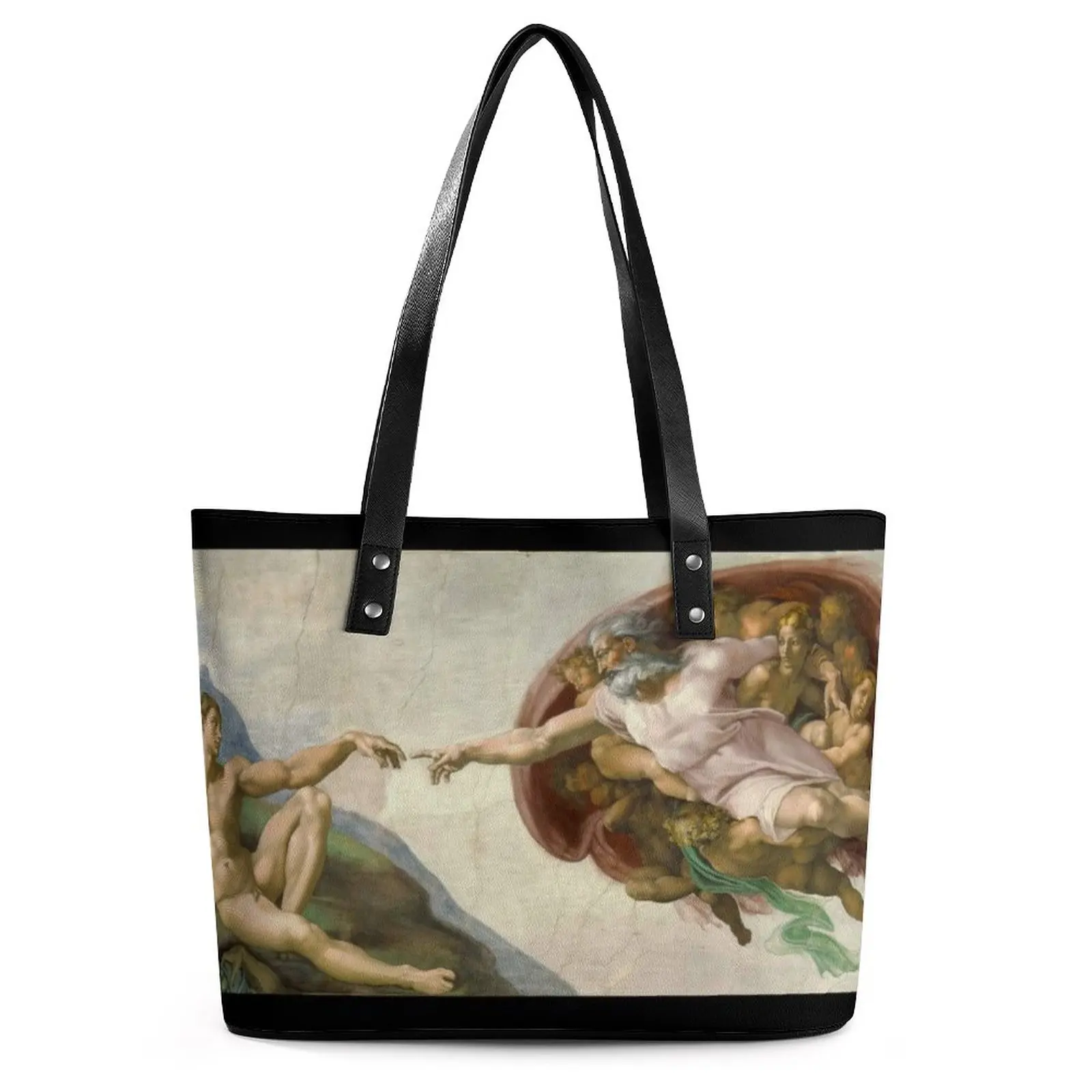 

Женская Офисная Сумка-тоут с рисунком «Микеланджело»