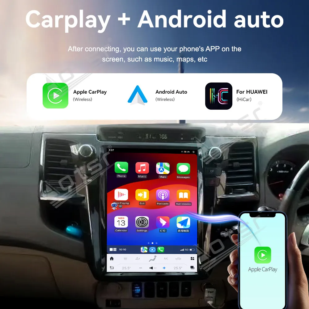 Автомобильный мультимедийный автомобильный плеер для Toyota Runner 2013 2014 2015 2016 Android