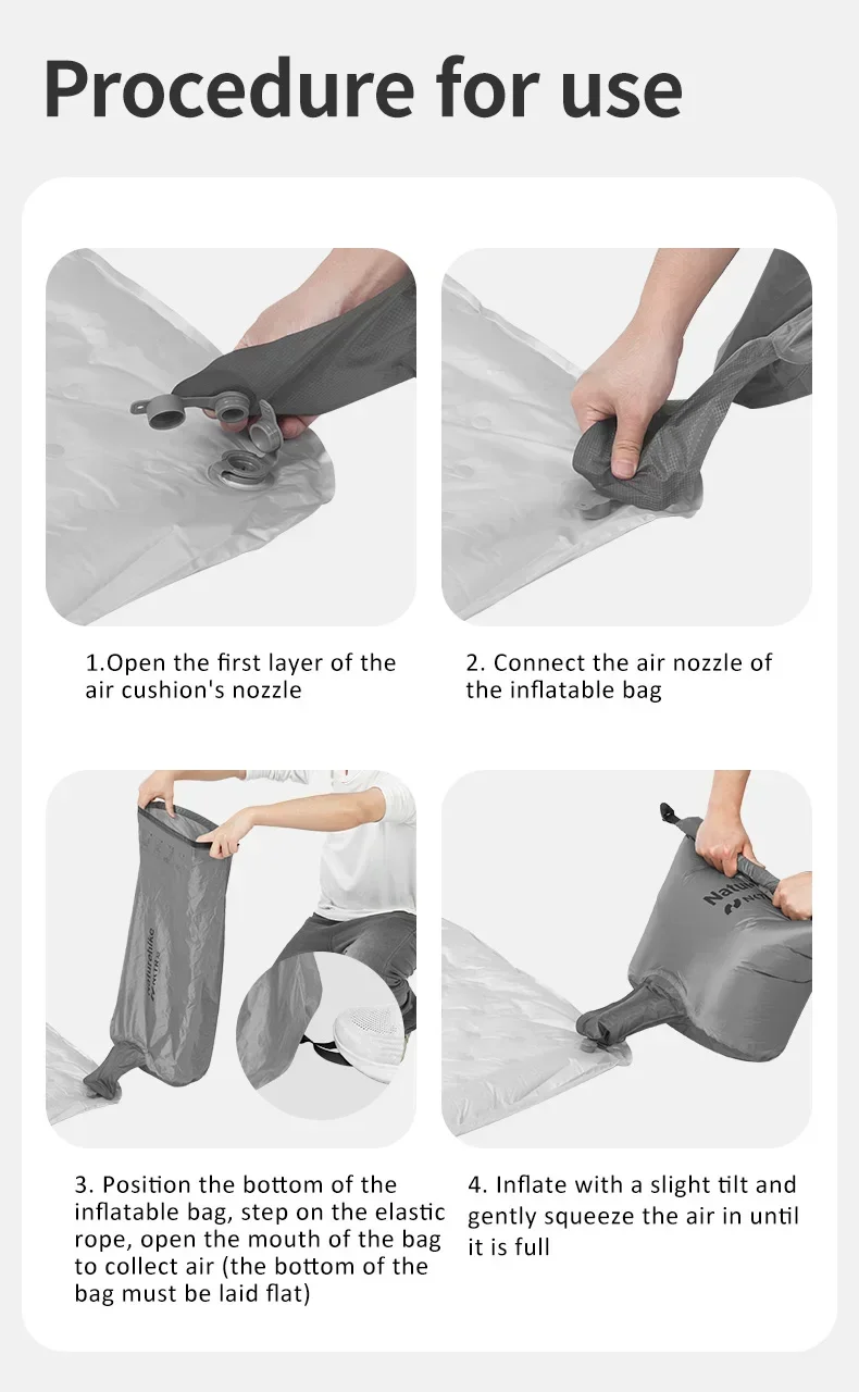 Naturehike R8.8 сверхлегкий спальный коврик для кемпинга надувной уличный