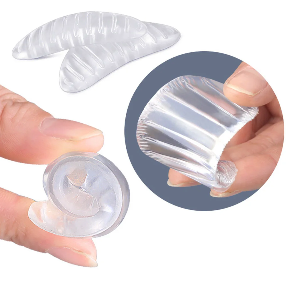 Clear Silicone Gel Arch Support Shoe Inserts Foot Wedge Cushion Pads Pain Relief Flat Feet Insoles Foot Protection Pad